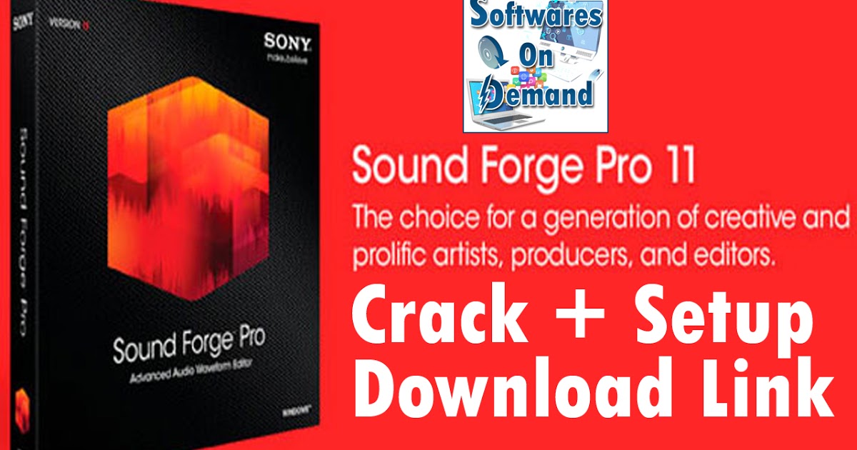 sound forge pro 14 crack + keygen download